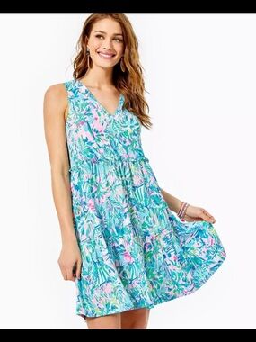 Lilly Pulitzer Lorina Dress Cabana Cocktail